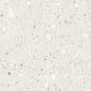 Gạch Nhập Khẩu Ấn Độ 60x60 Họa Tiết Terrazzo Màu Xám nhạt Alps Bianco Bề Mặt Carving